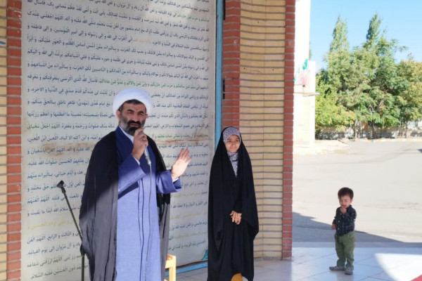 مراسم زیارت عاشورا پرسنل اداره کل استان زنجان برگزار شد