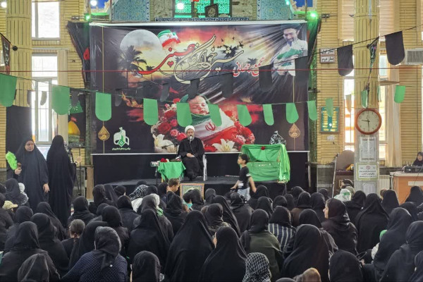 اجتماع شیرخوارگان حسینی در بیجار