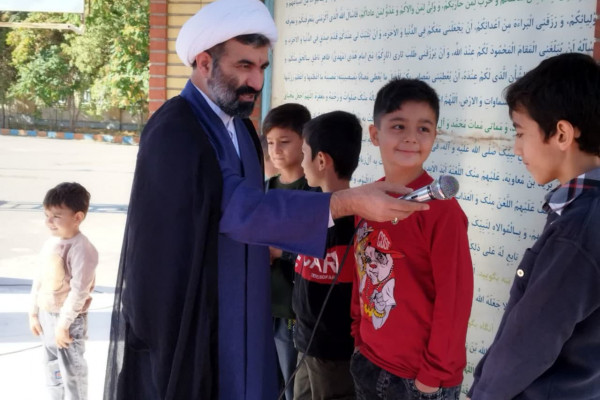 مراسم زیارت عاشورا پرسنل اداره کل استان زنجان برگزار شد