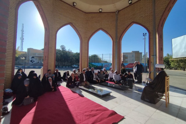 مراسم زیارت عاشورا پرسنل اداره کل استان زنجان برگزار شد